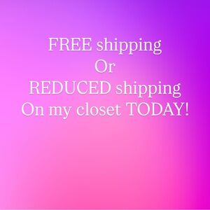 Promotional Offer on Shipping